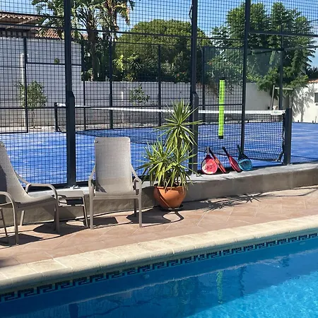 Padel - Heated Pool And Private Paddle Court וילה Alhaurín de la Torre